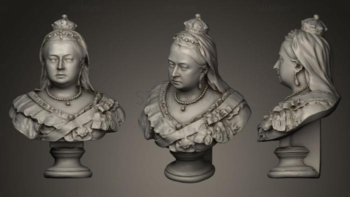 3D модель Королева Виктория (STL)